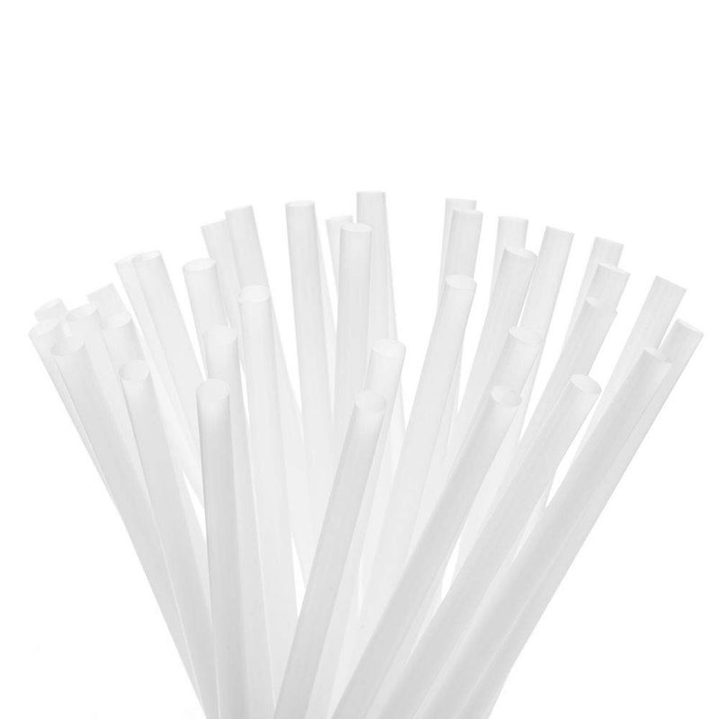 BERYLAND Compostable Drinking Straws - Bulk Pack of 300 - Plastic Alternative Corn-Starch Based Straw for Beverages, Smoothies and Drinks - Image 1